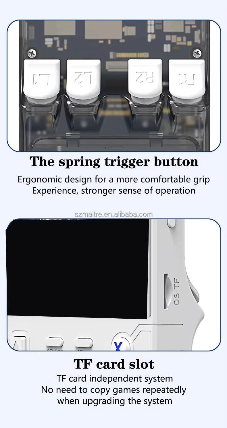 R36S Ultra Retro Console with 41K games - The Tech Store