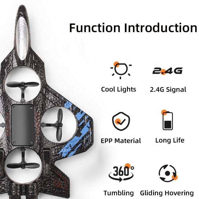 StarFighter RC Plane - 2.4 GHz Remote Controlled Fighter Plane Toys for Kids - The Tech Store